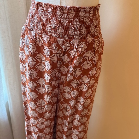 Maeve Patterned Pull On Pants - Picture 2 of 6